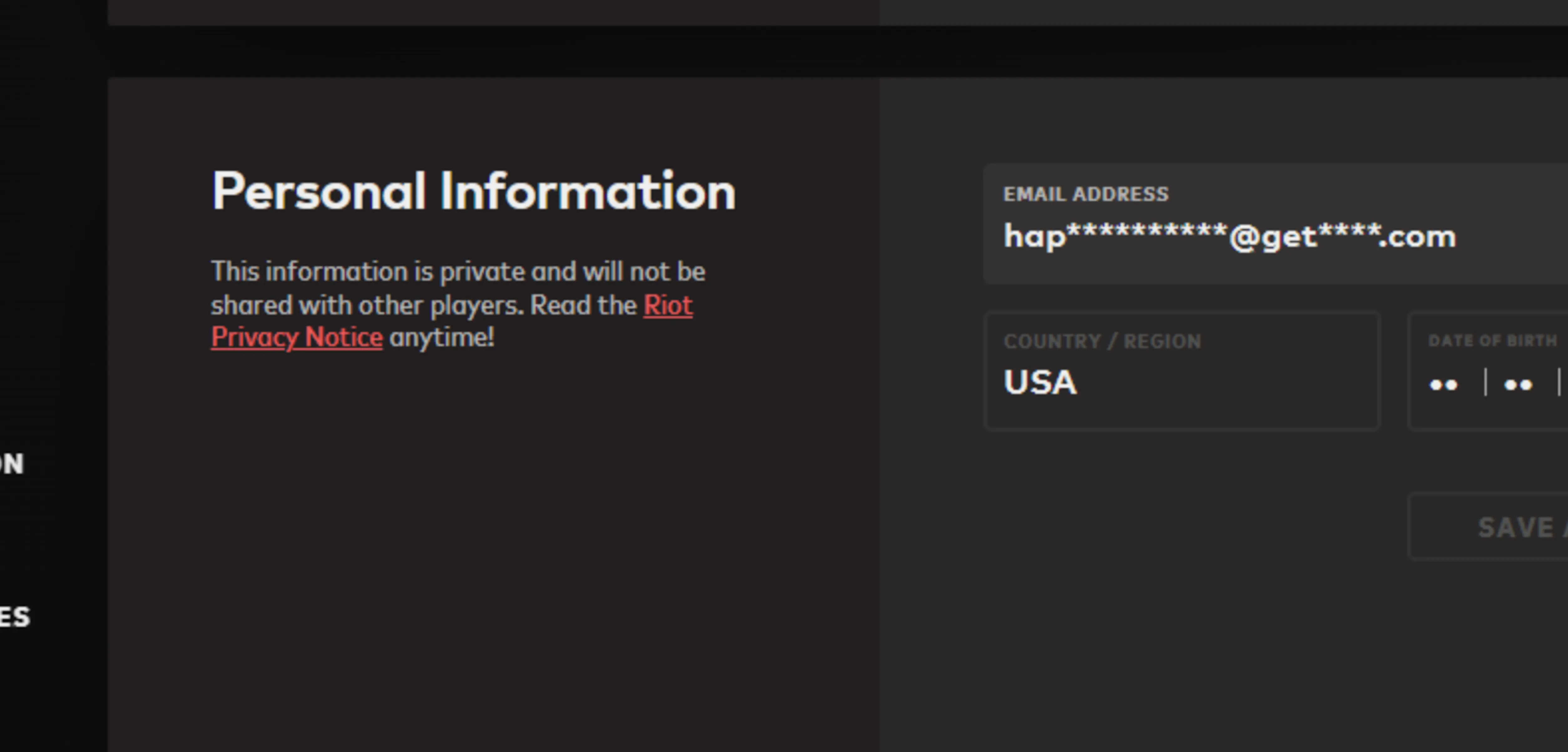 how to change lol email